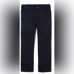 Boys Uniform Stretch Straight Chino Pants